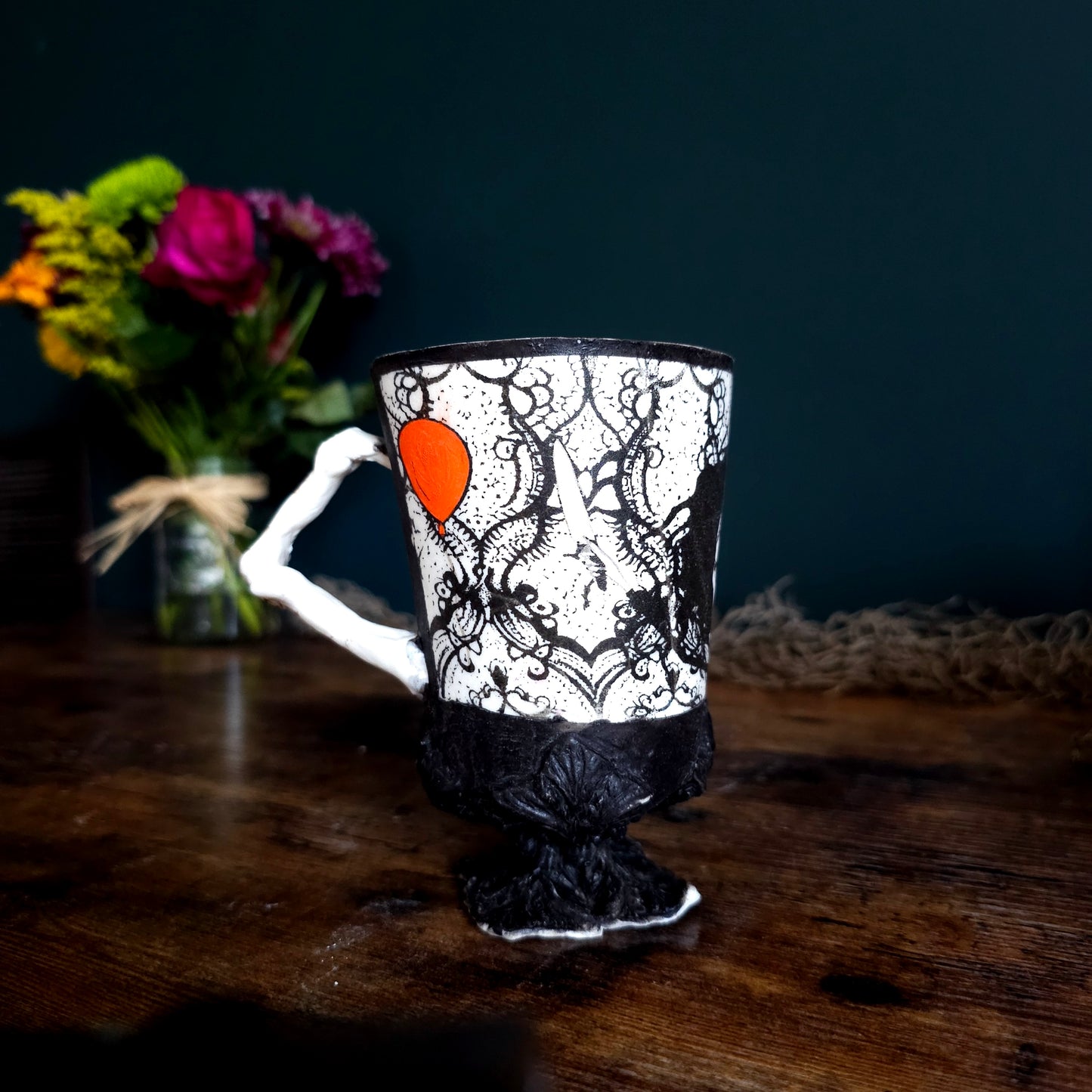 Kill Then with Kindness Translucent Porcelain Mug