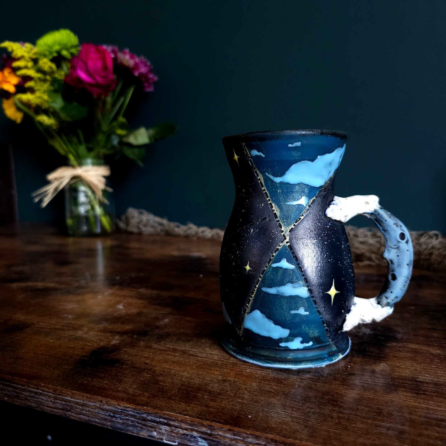 Celestial Hourglass Mug