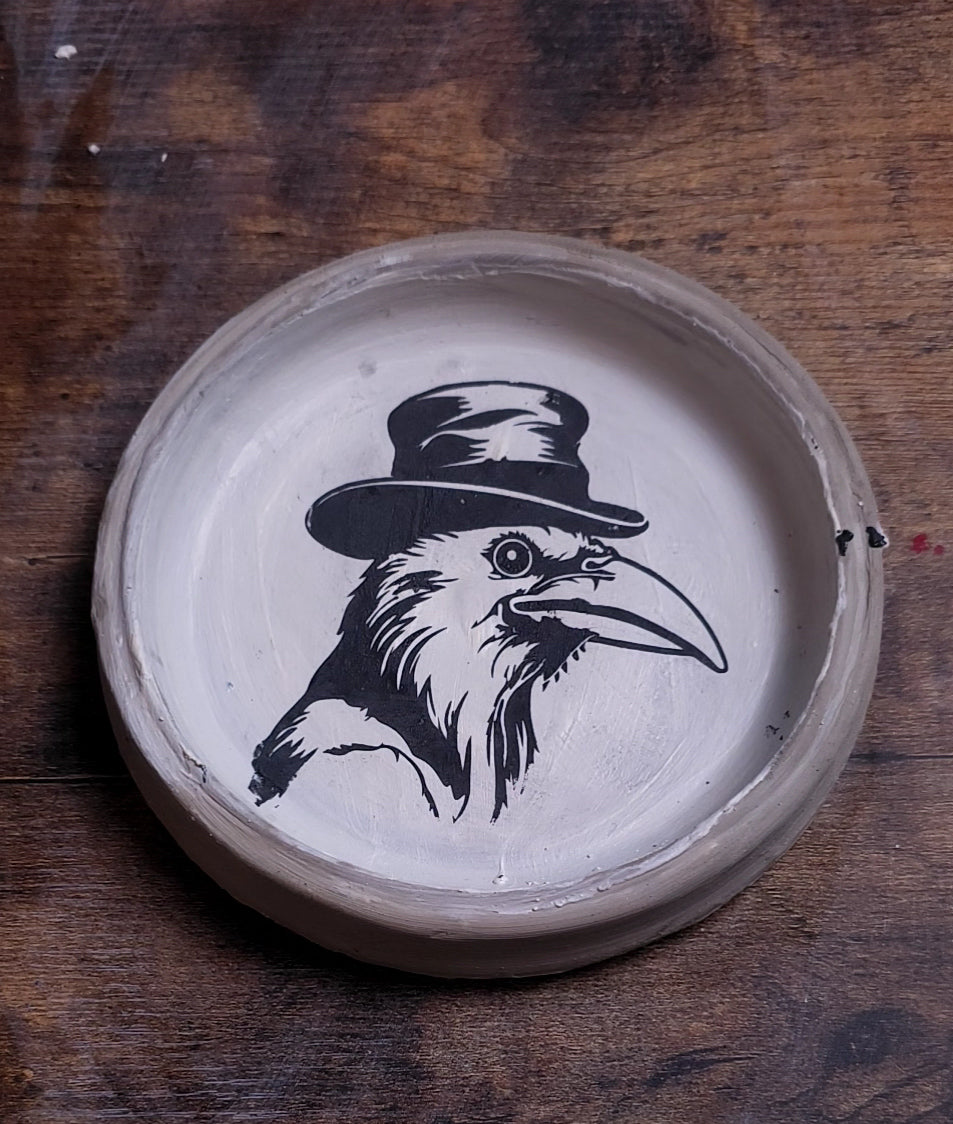 Old Crow Ceramic Silkscreen Transfer