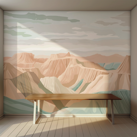 The Badlands Mural