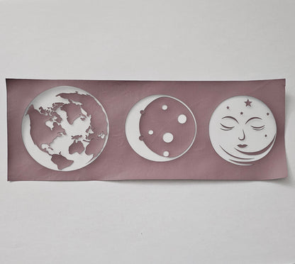 Moons Reusable Ceramic Silkscreen Transfer