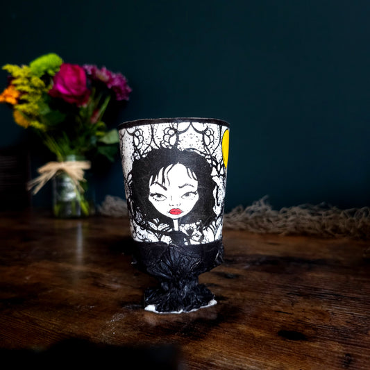 Kill Then with Kindness Translucent Porcelain Mug