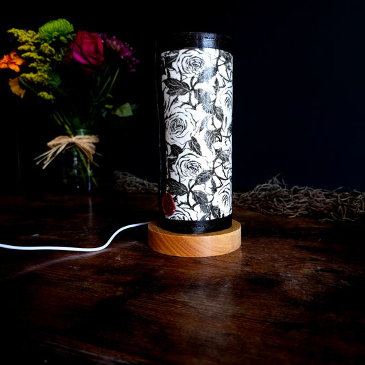 Thorny Rose Translucent Porcelain Lantern