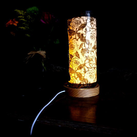 Thorny Rose Translucent Porcelain Lantern