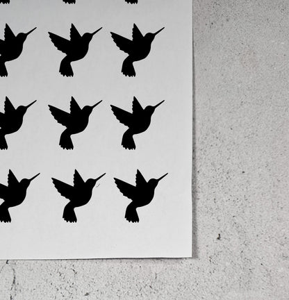 Hummingbird Resist Stickers