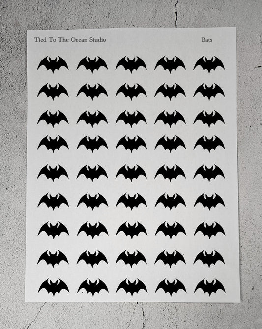 Bats Resist Sticker