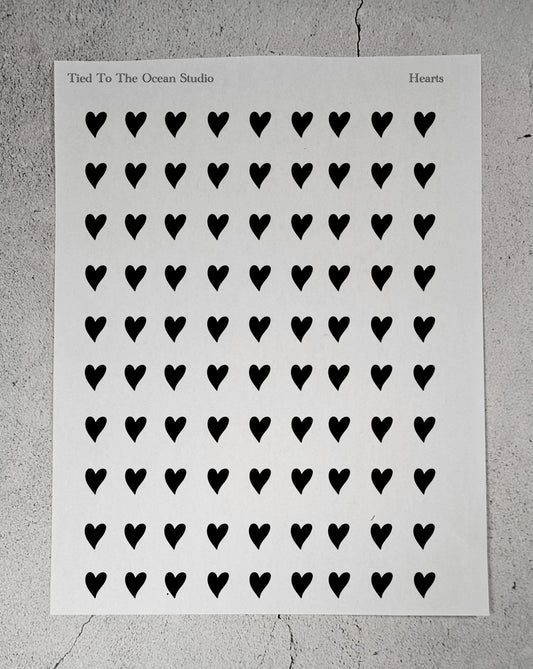 Hearts Resist Stickers