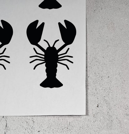 Lobster Resist Stickers