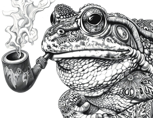 Smoke Like a Tilt Printable Coloring Page