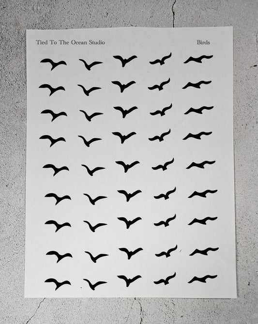 Birds Resist Sticker