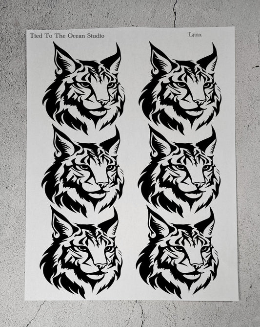 Lynx Adhesive Stencil