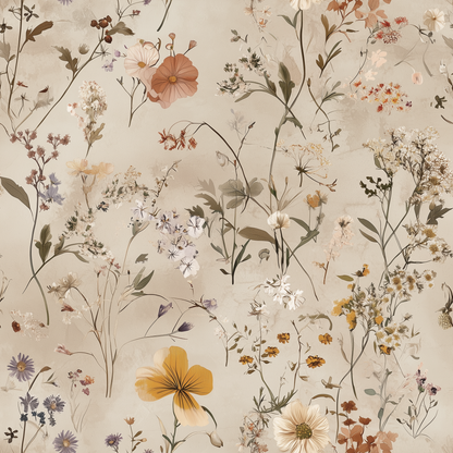 Wildflower Garden Wallpaper